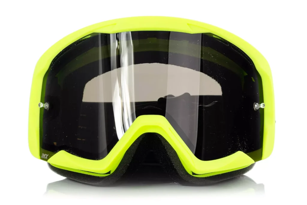 Imx Racing Goggle Endurance Flip Flo Yellow MattBlack - Dark Smoke + Clear Lens 3802211_969_OS