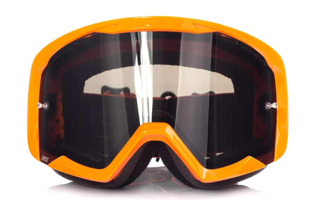 Imx Racing Goggle Endurance Flip Orange Gloss/ Orange - Dark Smoke + Clear Lens / 3802211_009_OS